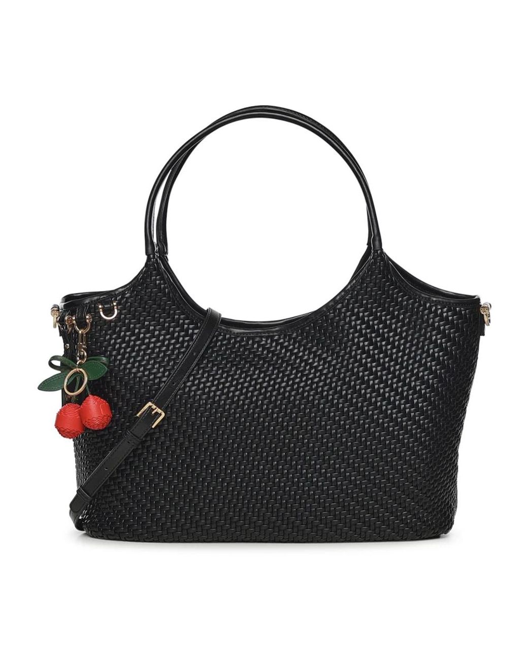 V73 Black Shoulder Bags