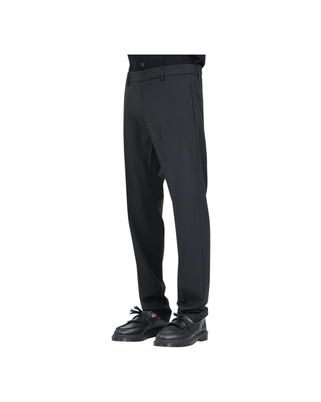Patrizia Pepe Black Suit Trousers for men