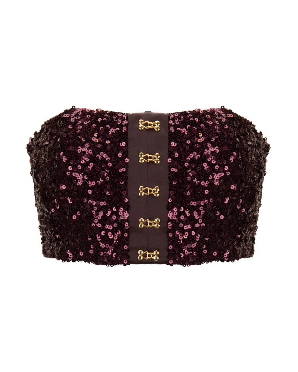 Elisabetta Franchi Red Sleeveless Tops