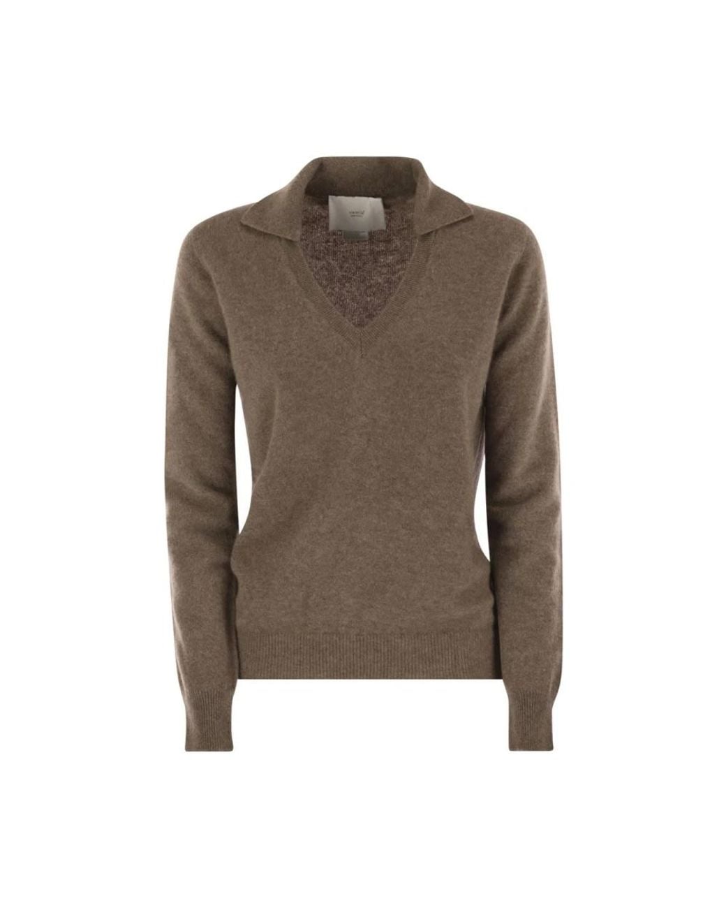 Vanisé Brown Cashmere Knitwear