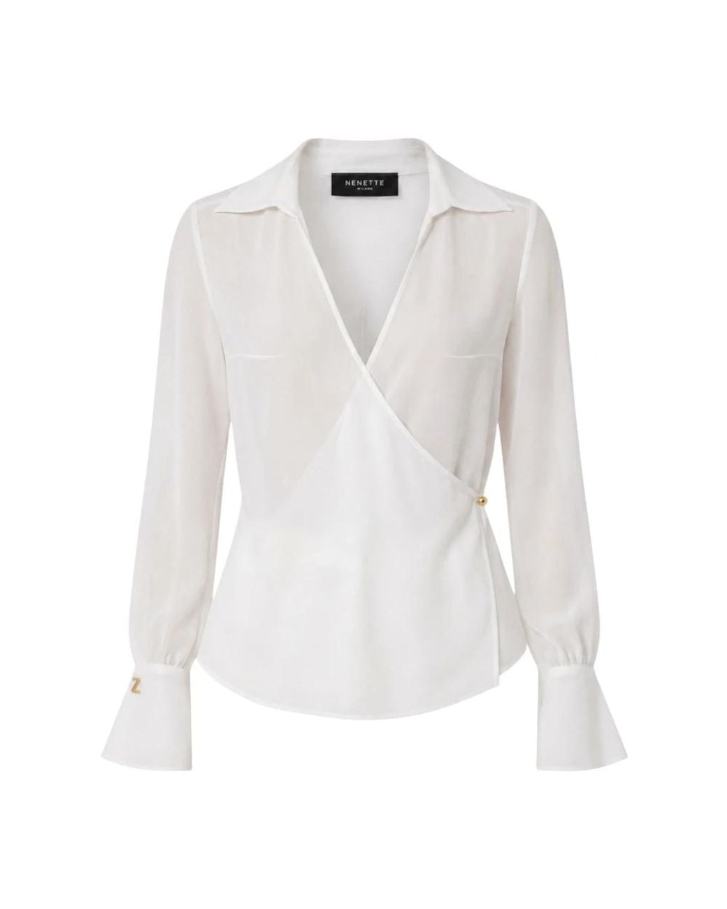 Nenette White Blouses