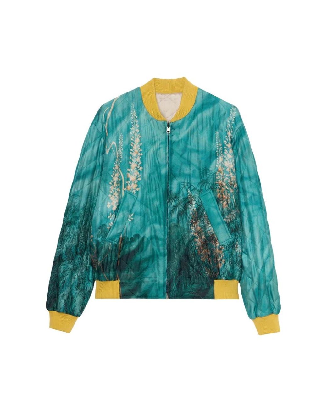 Pierre Louis Mascia Green Bomber Jackets