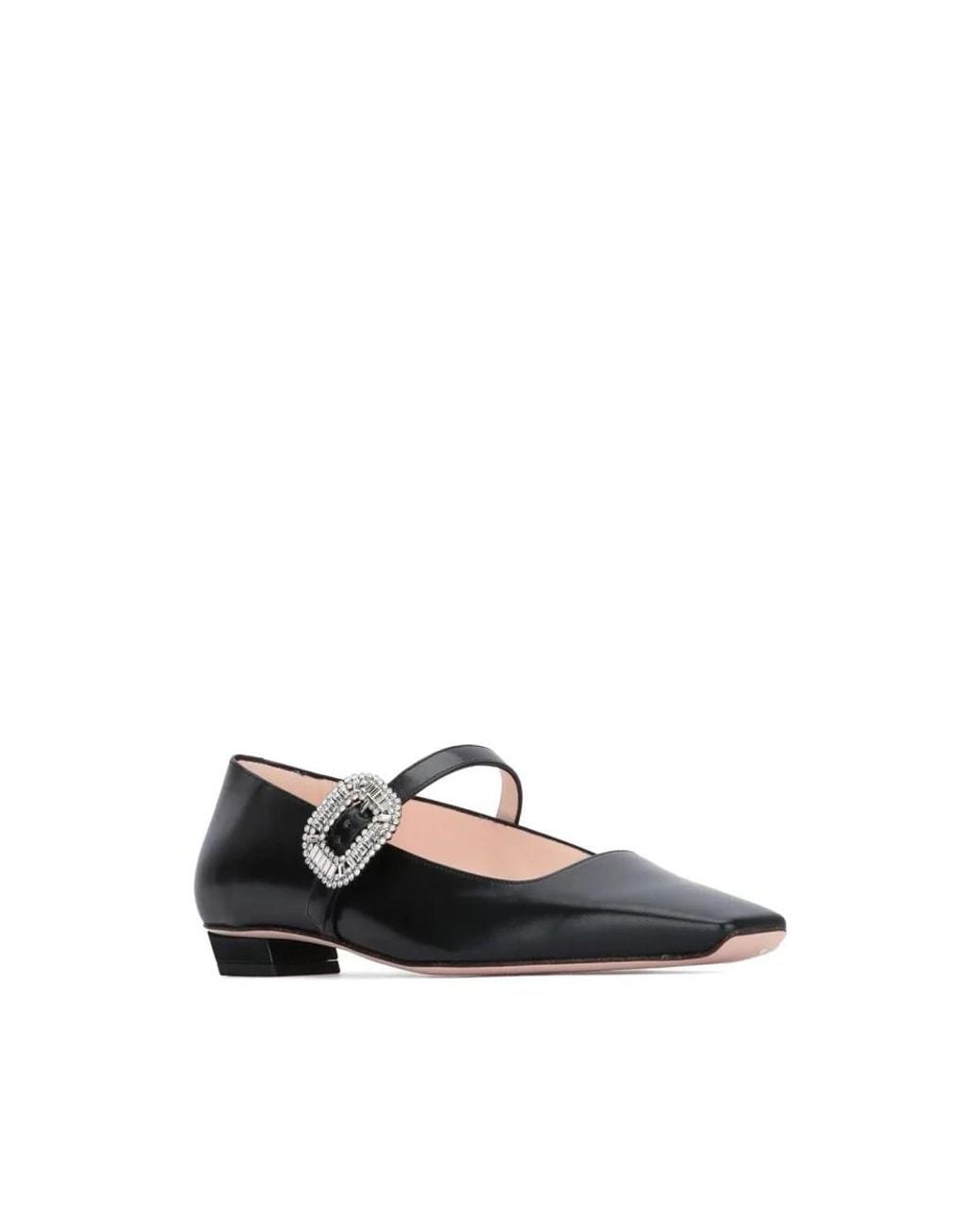 Roger Vivier Black Ballerina Shoes