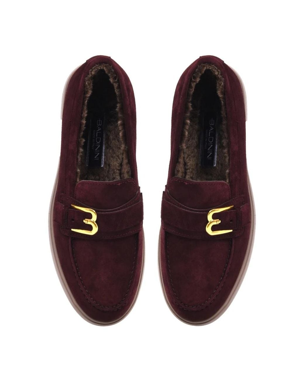 Baldinini Red Loafers