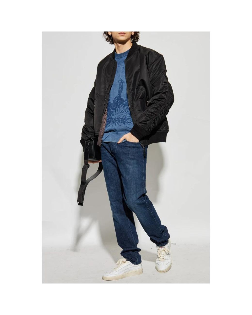 DIESEL Blue Slim-Fit Jeans for men