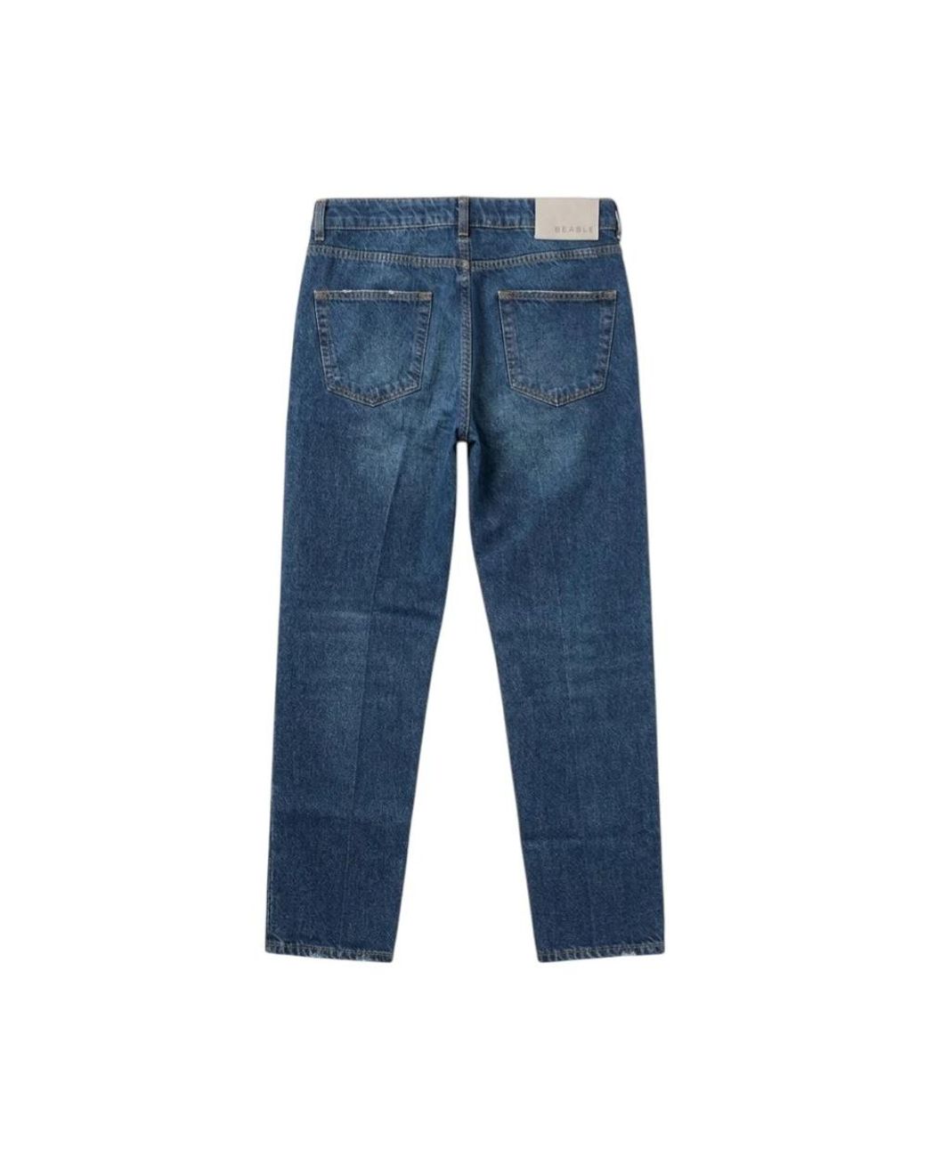BE ABLE Blue Straight Fit Jeans for men