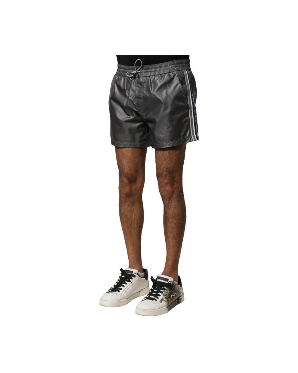 Dolce & Gabbana Black Casual Shorts for men