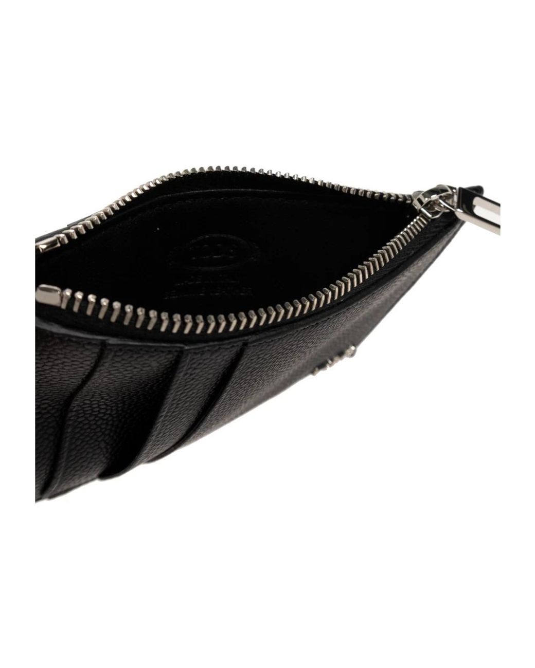 Tod's Black Kartenetui Aus Leder