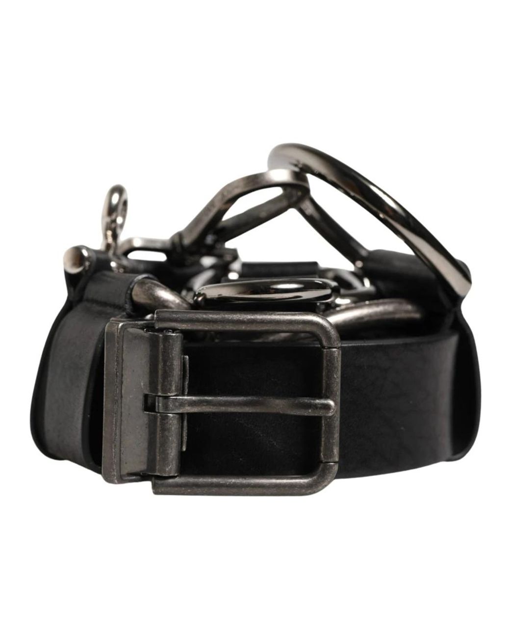 Belts di Dolce & Gabbana in Black da Uomo