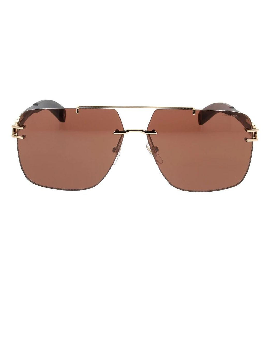 Sunglasses Chopard de color Brown