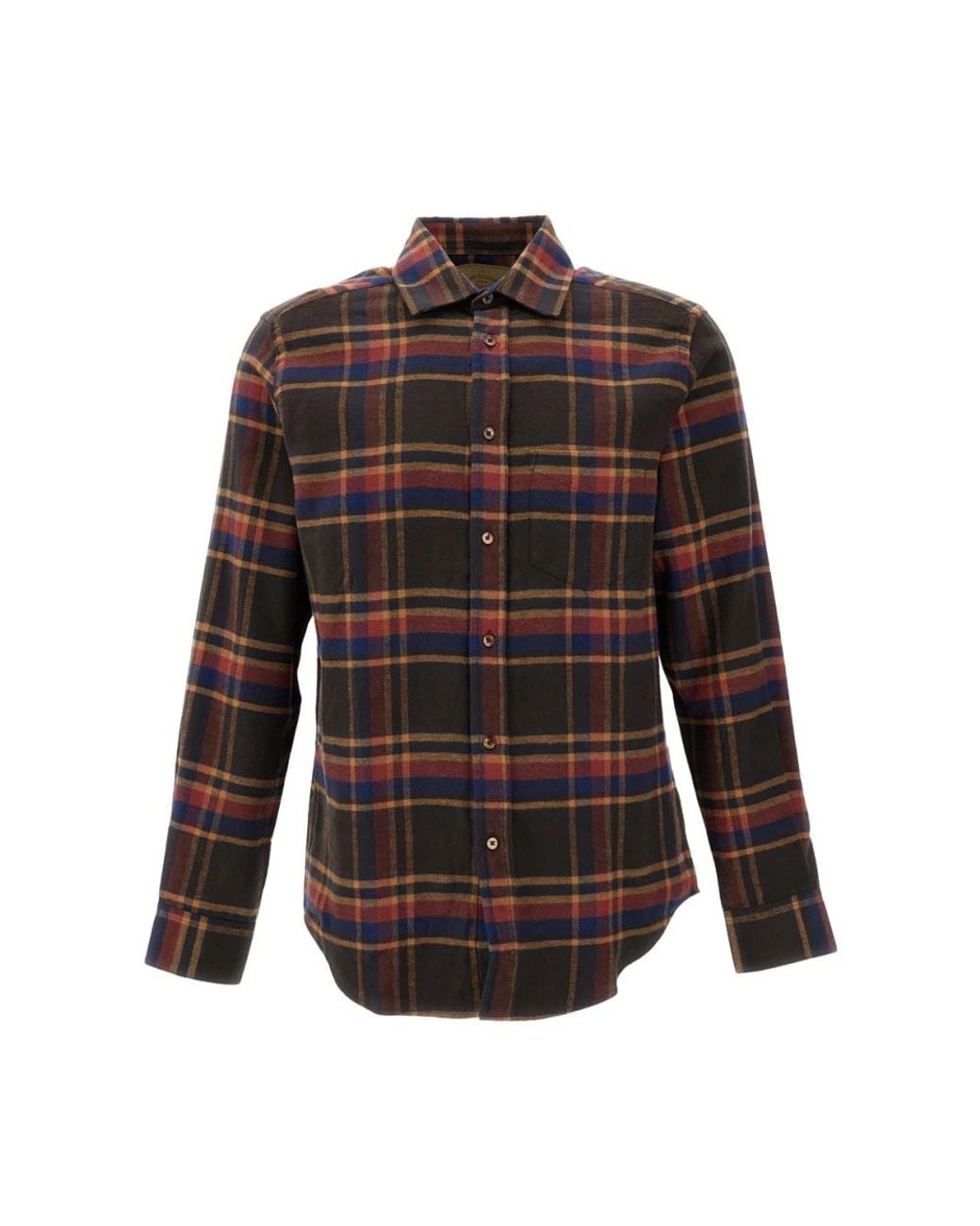 Portuguese Flannel Brown Casual Shirts for men