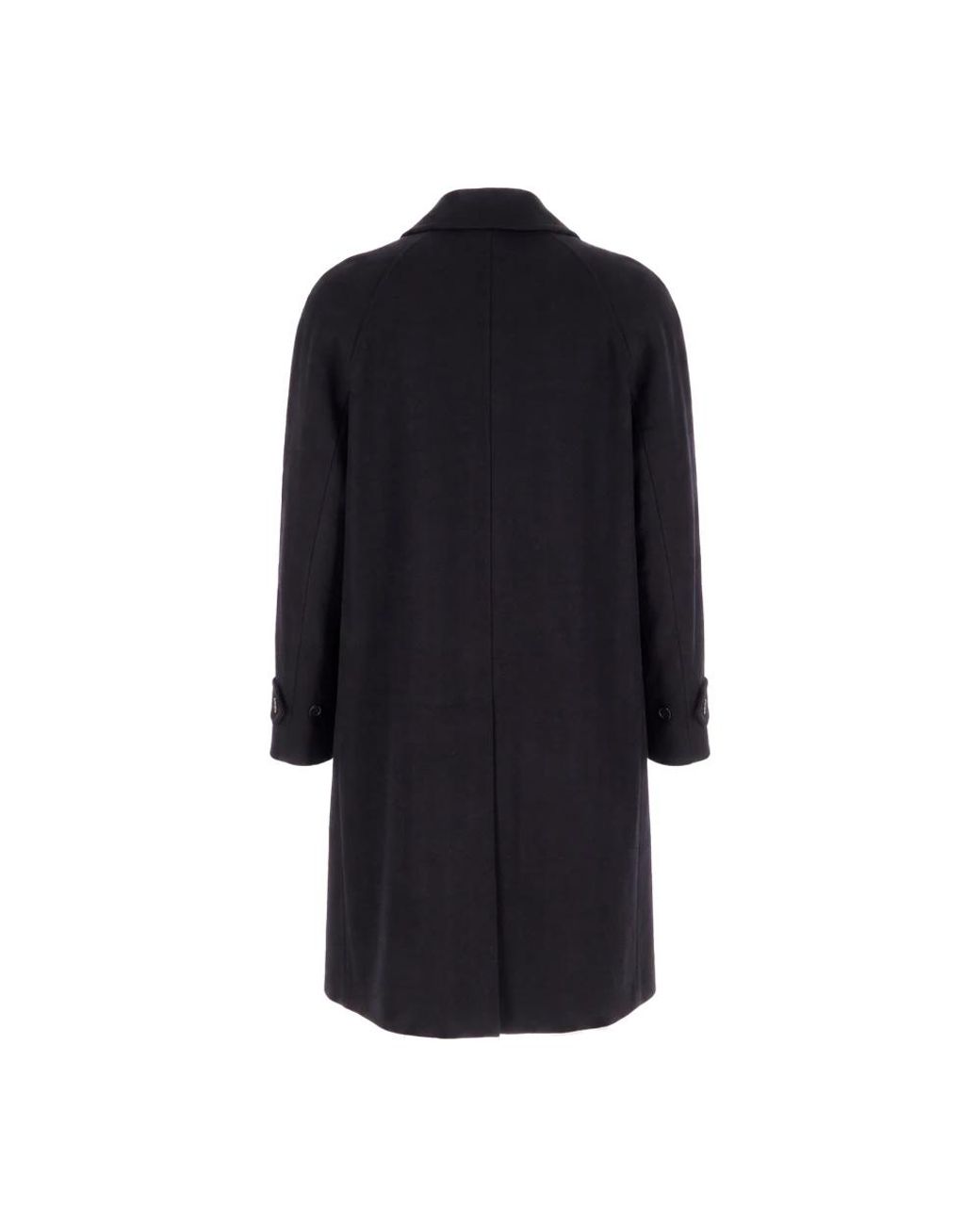 Lardini Black Single-Breasted Coats for men