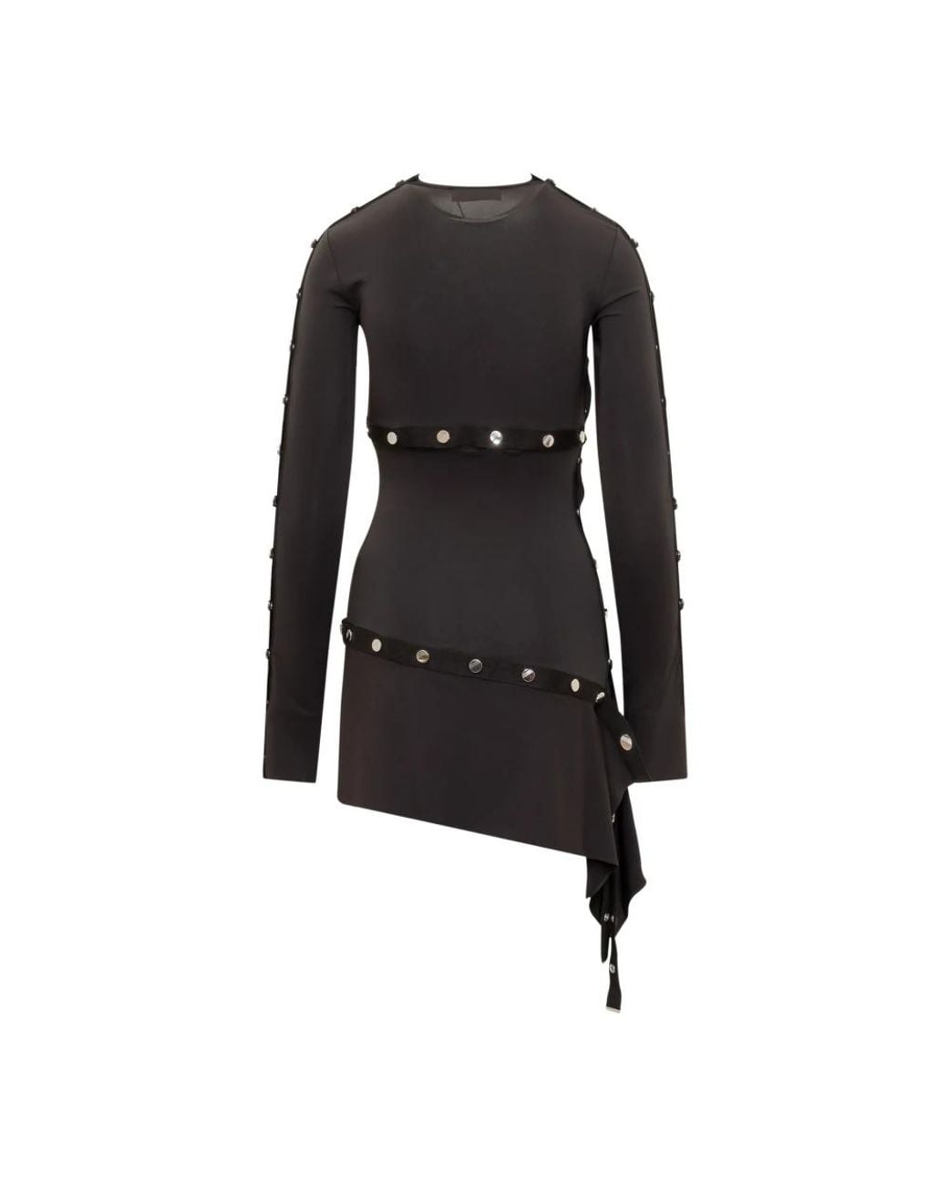 The Attico Black Short Dresses