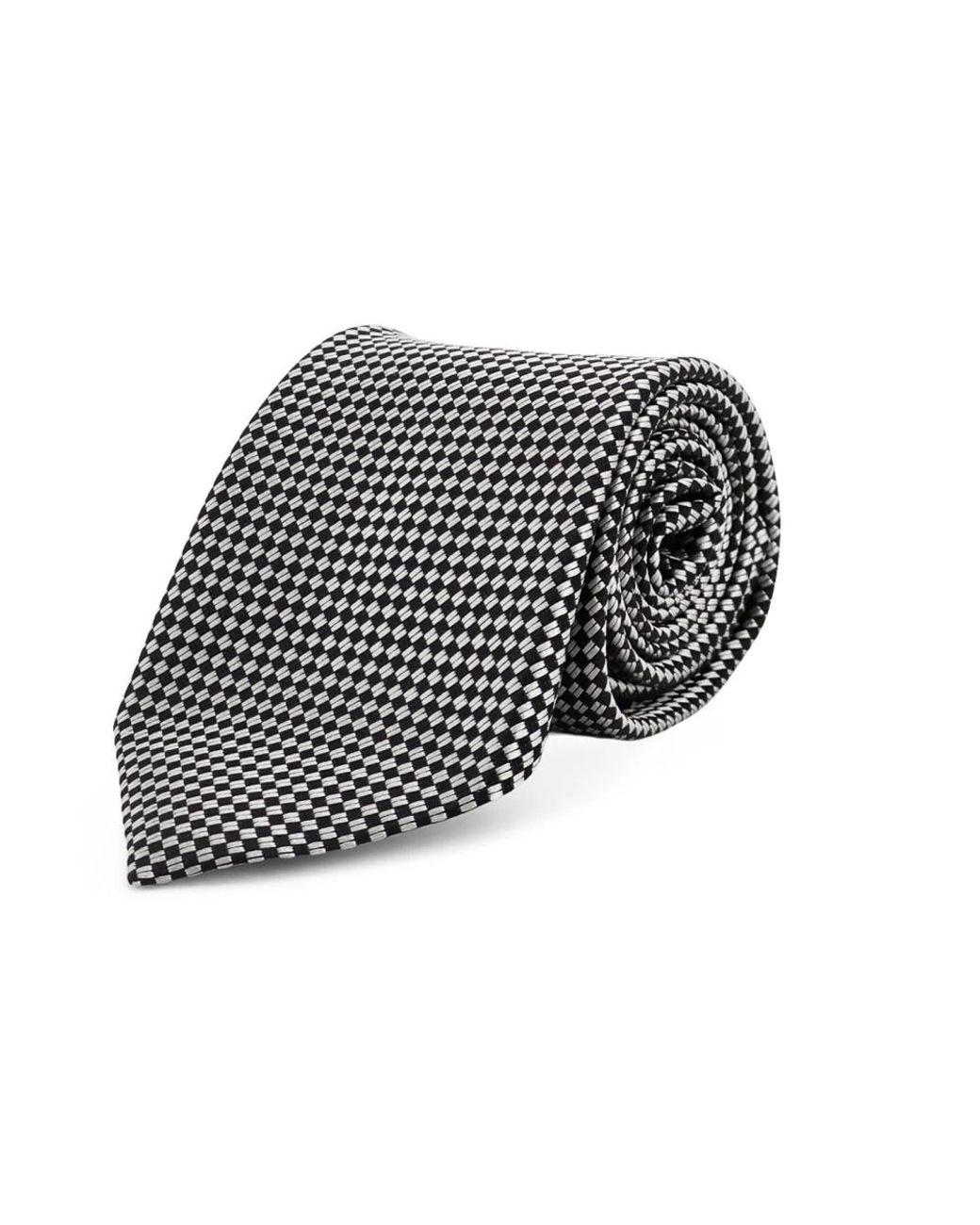 Tom Ford Accessoires ,Zijden Stropdas in het Black voor heren