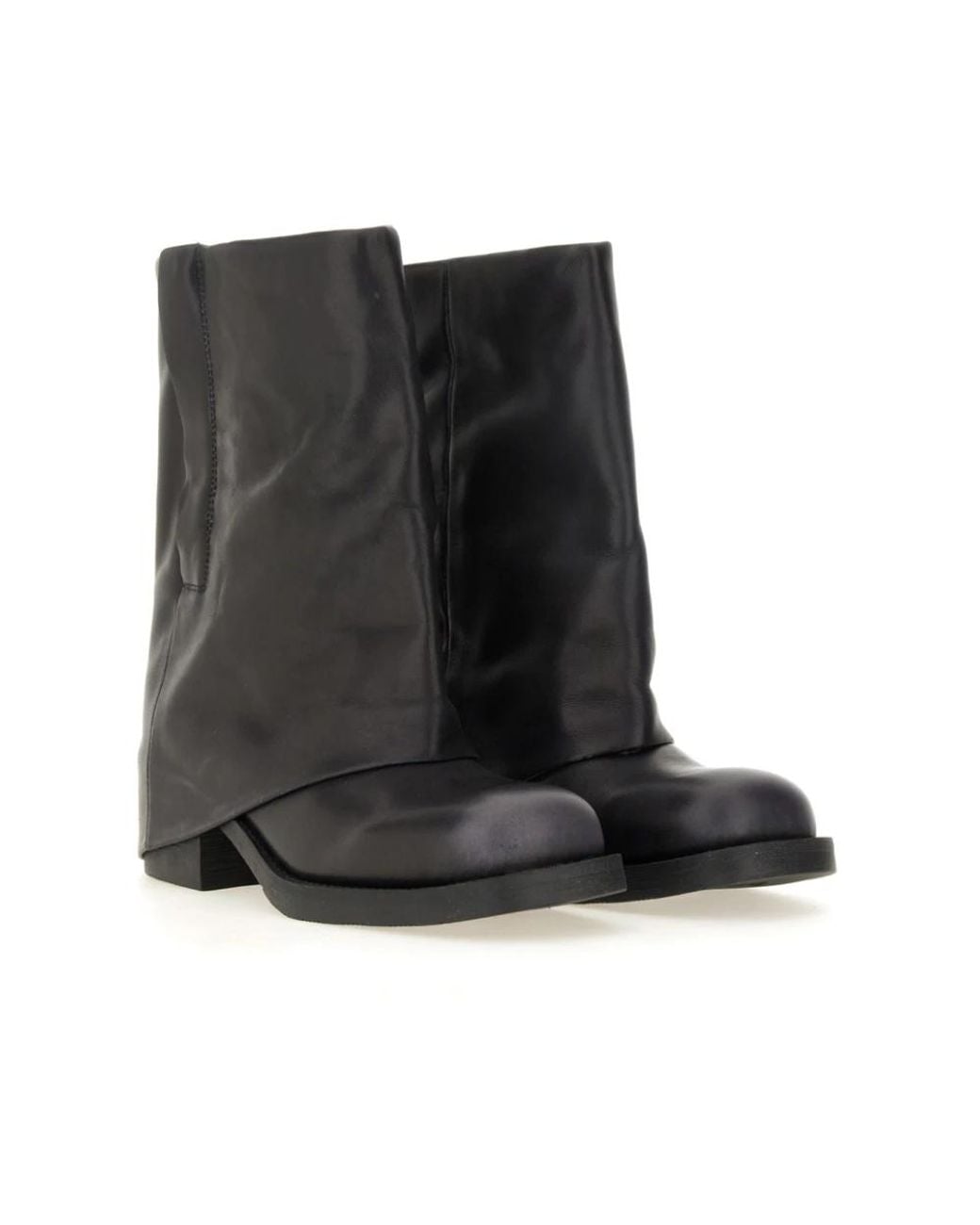 Ash Black Heeled Boots