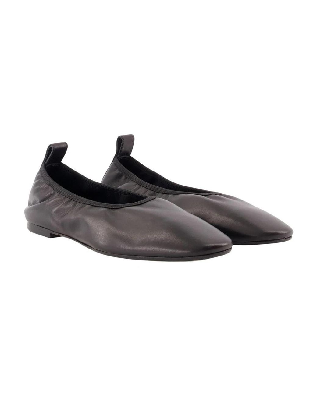 Aeyde Black Ballerina Shoes