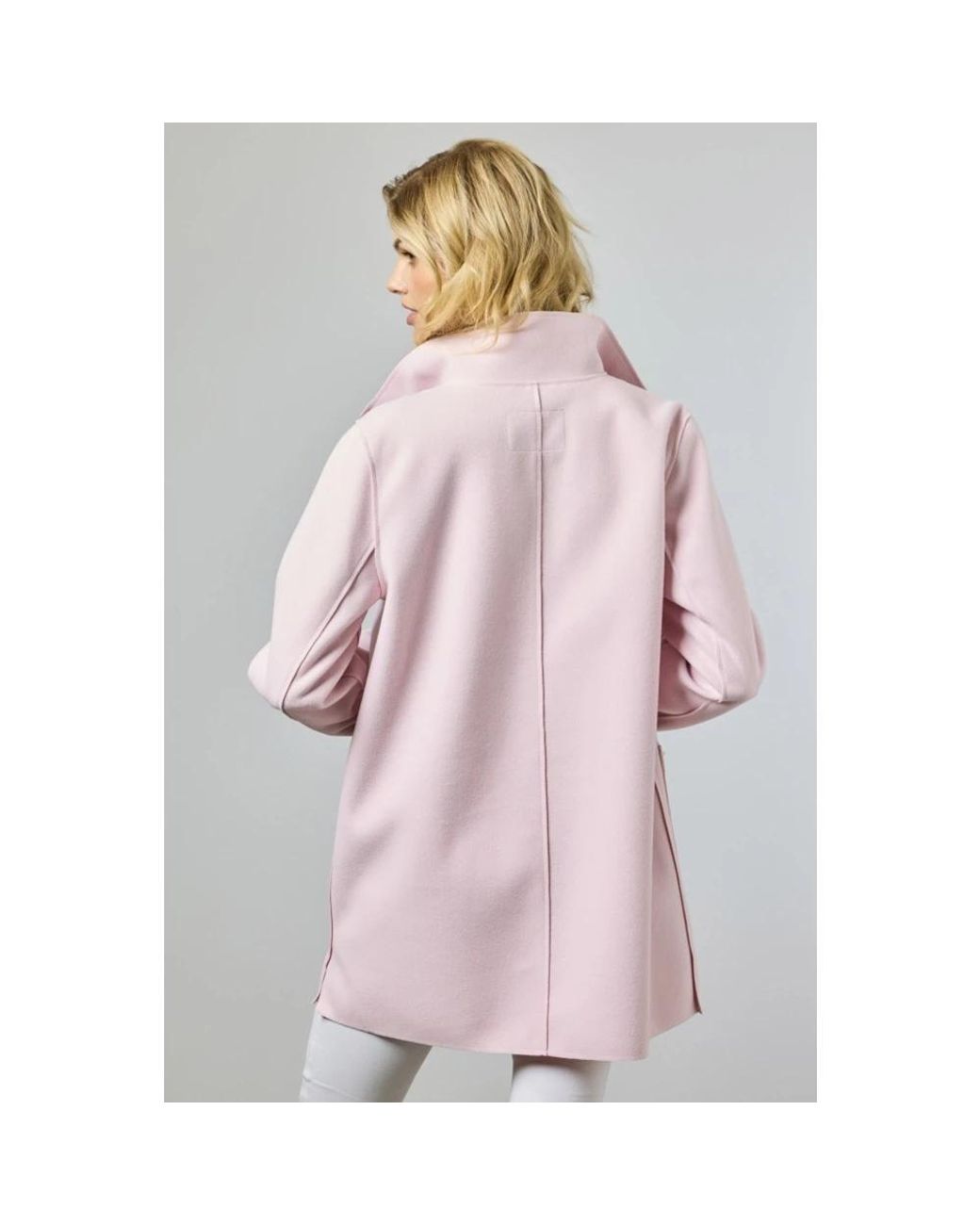 Junge Pink Single-Breasted Coats