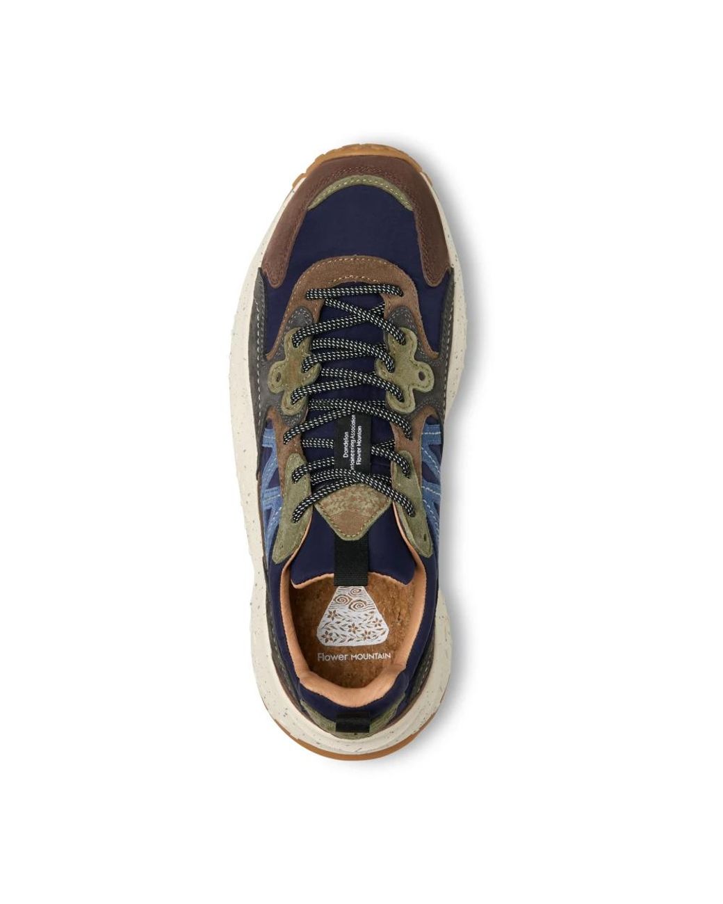 Flower Mountain Blue Sneakers for men