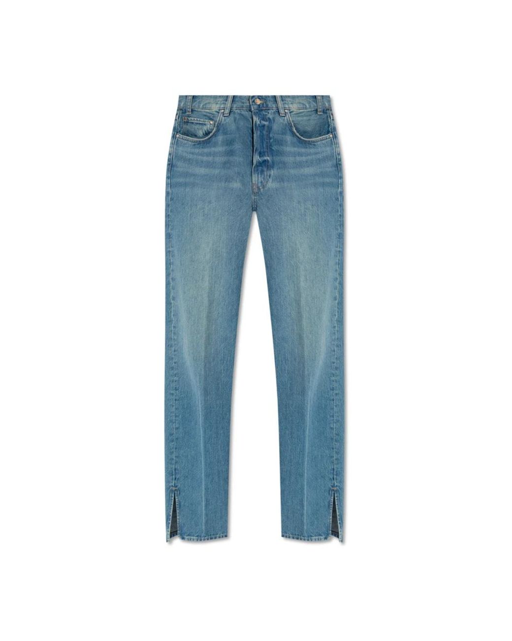 Anine Bing Blue Straight Jeans