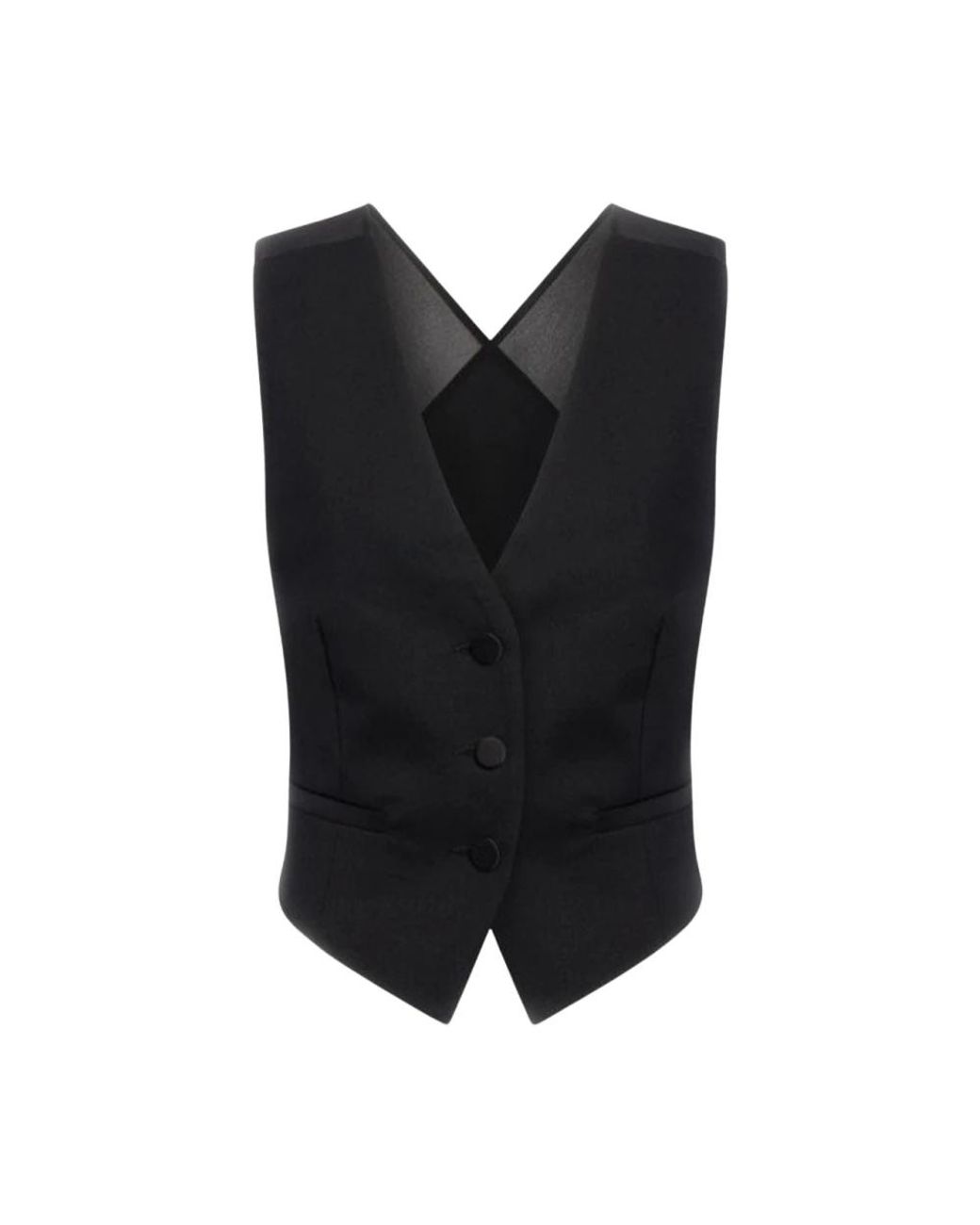 Dondup Black Waistcoats