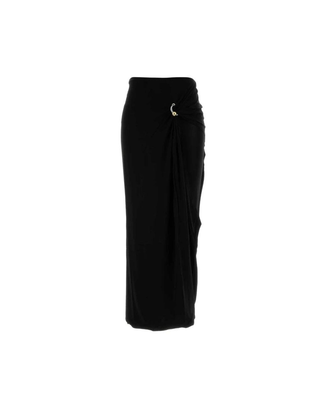 Jean Paul Gaultier Black Maxi Skirts