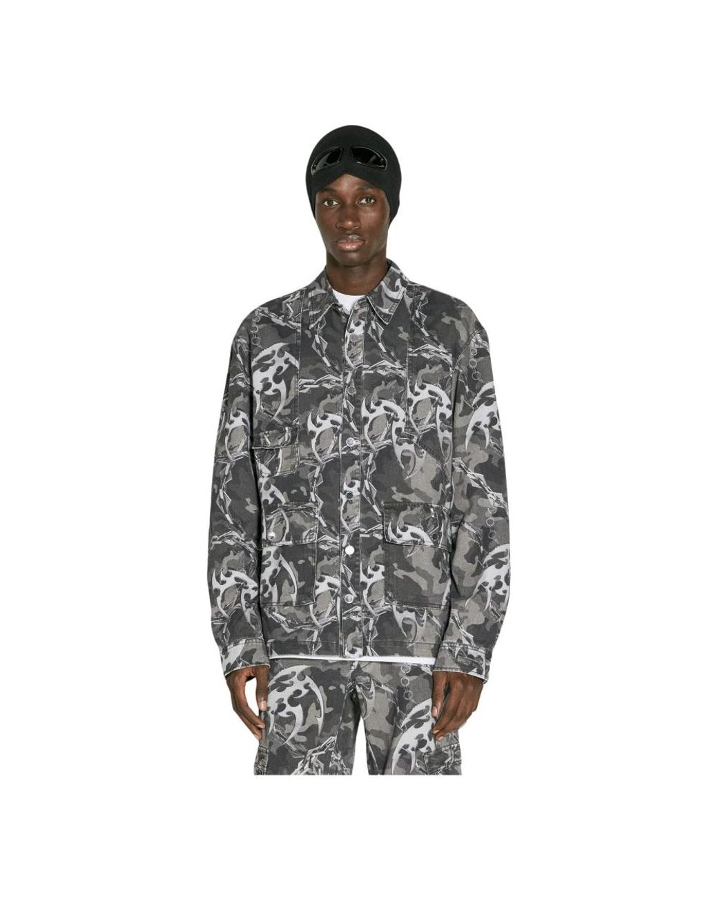 Han Kjobenhavn Metallic Light Jackets for men