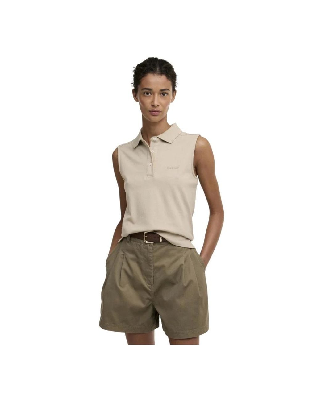 Barbour Green Polo Shirts