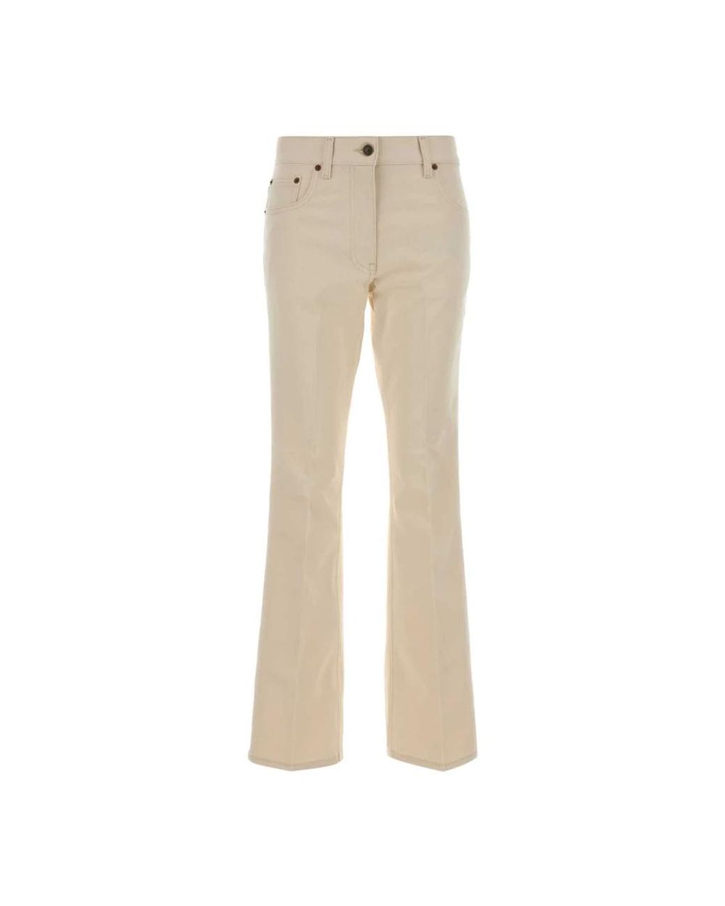 Valentino Garavani Natural Boot-Cut Jeans