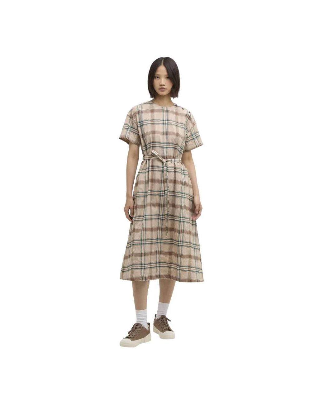 Barbour Metallic Midi Dresses