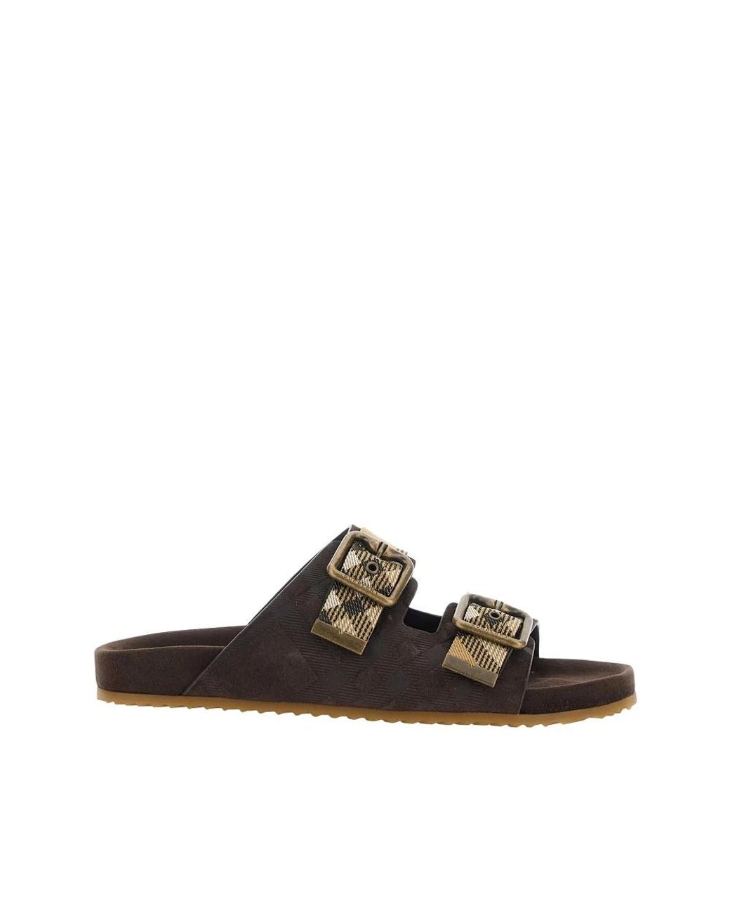 Burberry Brown Urchin Sandal