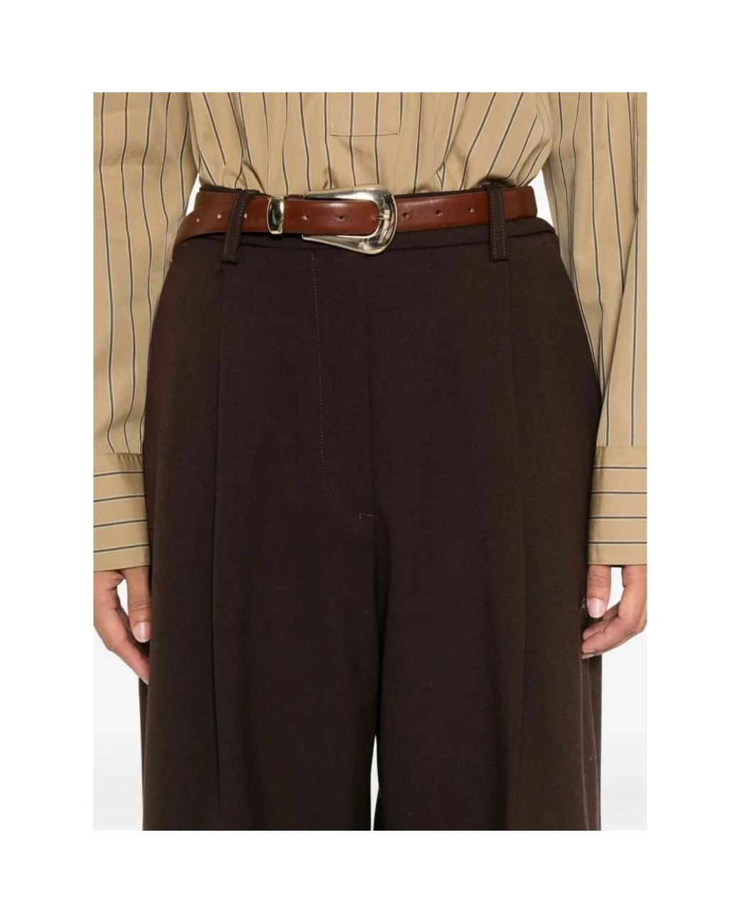 Thelatest Black Wide Trousers