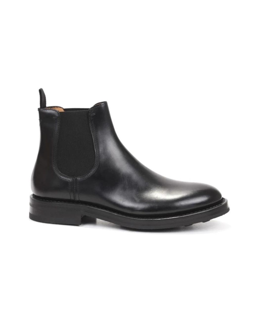 Fabi Eleganter stiefelette in Black für Herren