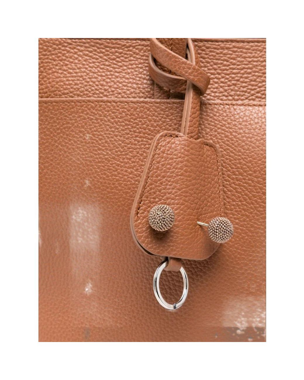 Fabiana Filippi Brown Shopping Bags