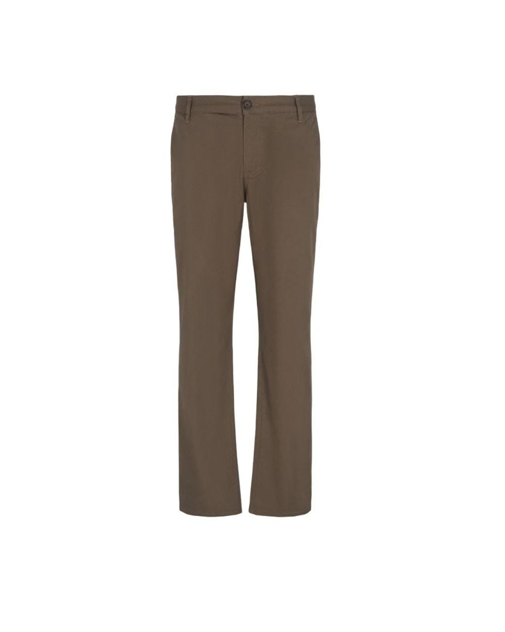 ARMANI EXCHANGE Brown Straight Trousers for men