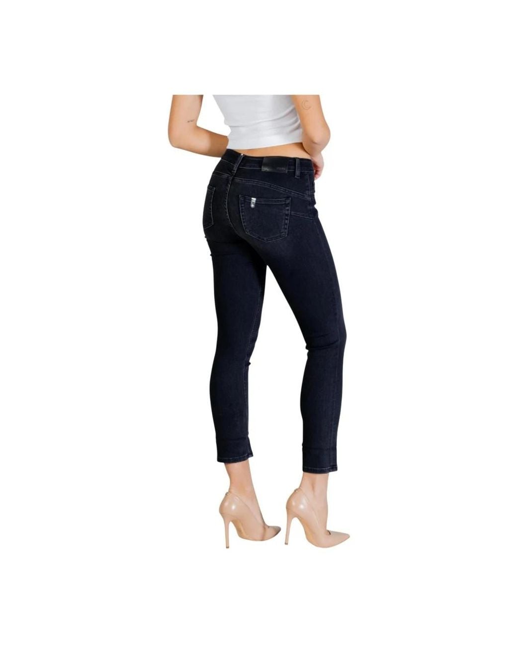 Liu Jo Blue Cropped Jeans