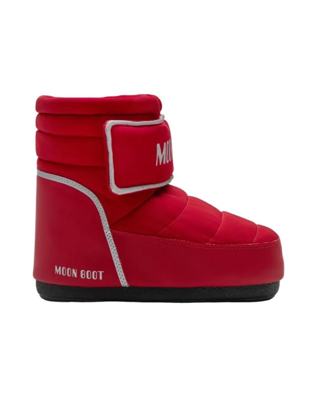 Moon Boot Red Icon Strap Boot