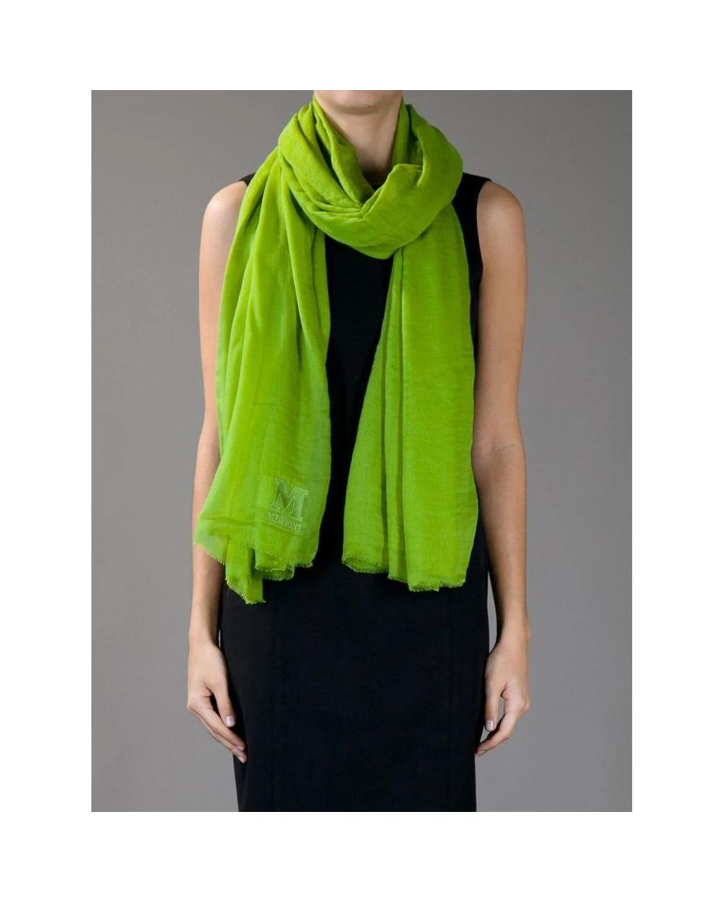Missoni Green Winter Scarves