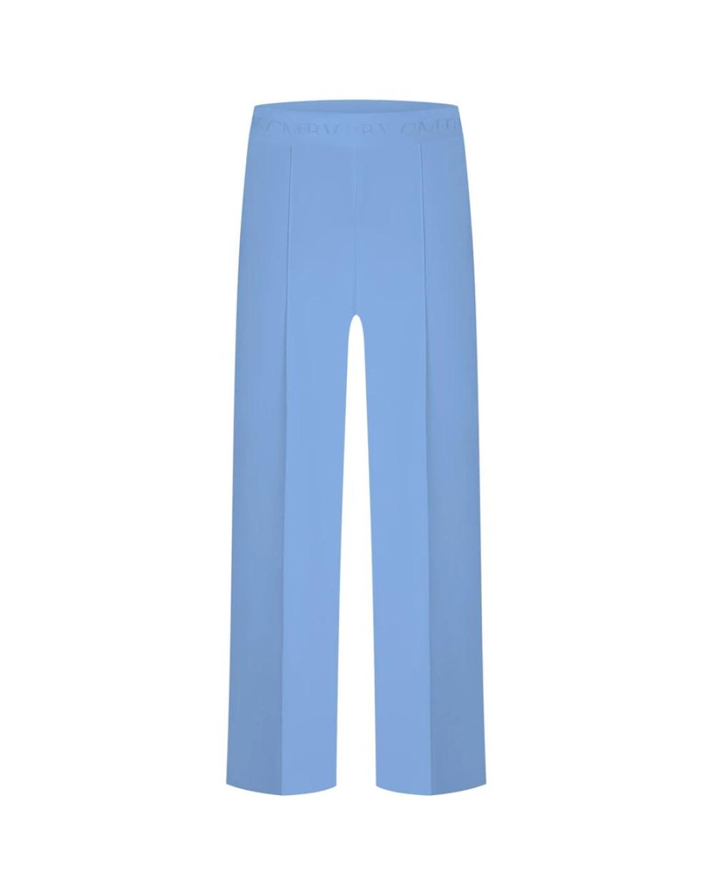 Cambio Blue Straight Trousers