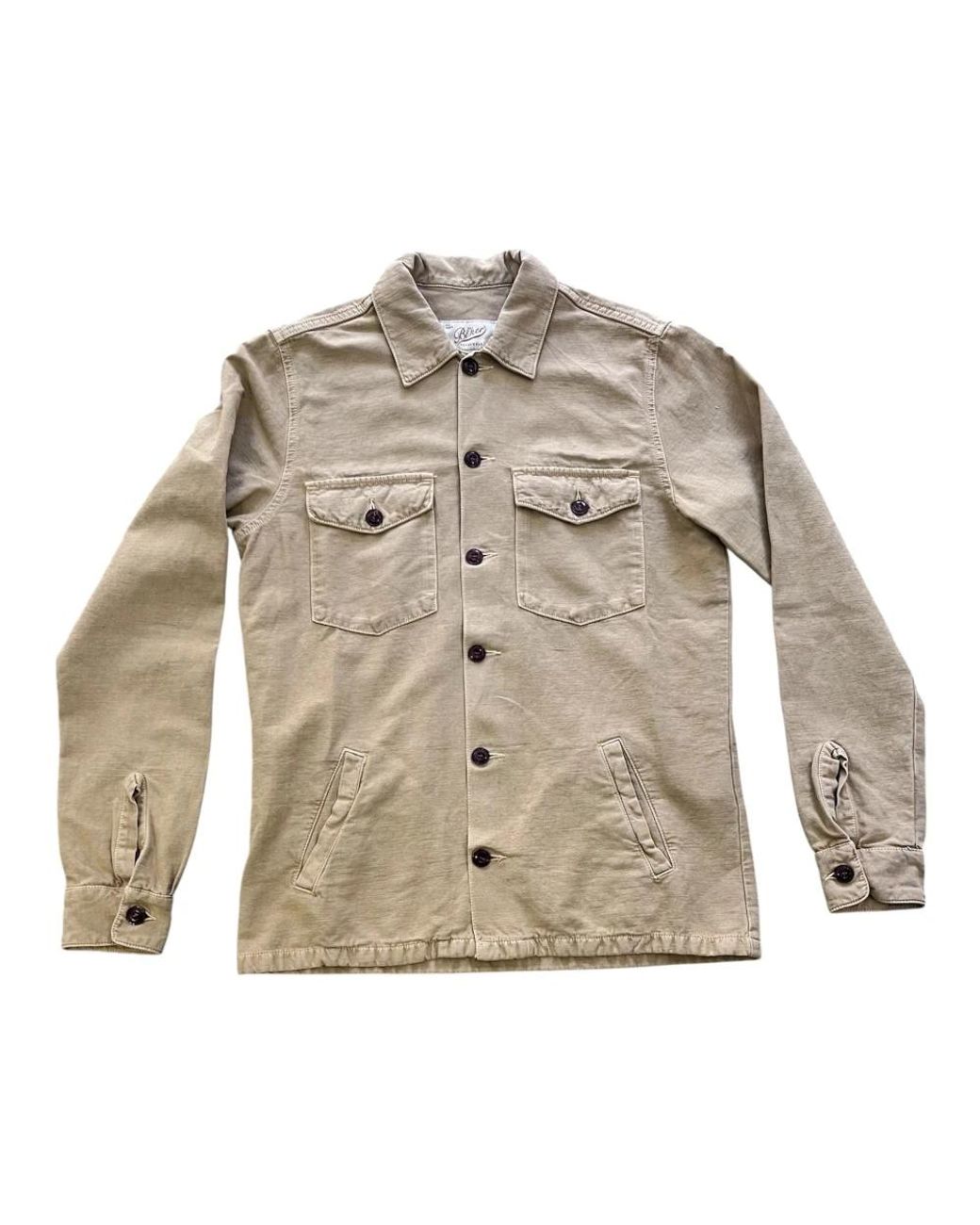 Bl'ker Acadia Camicia Over in het Gray voor heren