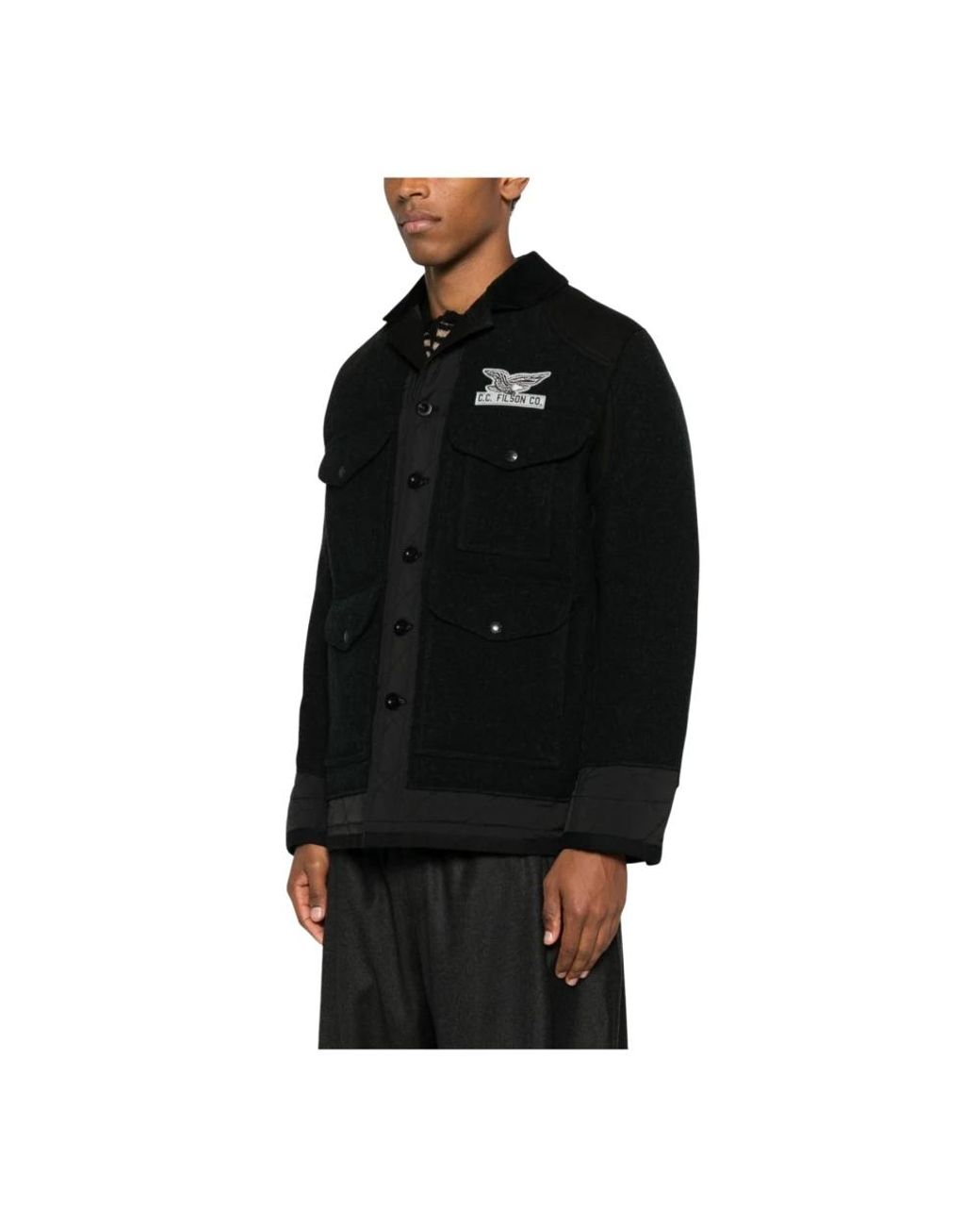 Junya Watanabe Black Light Jackets for men