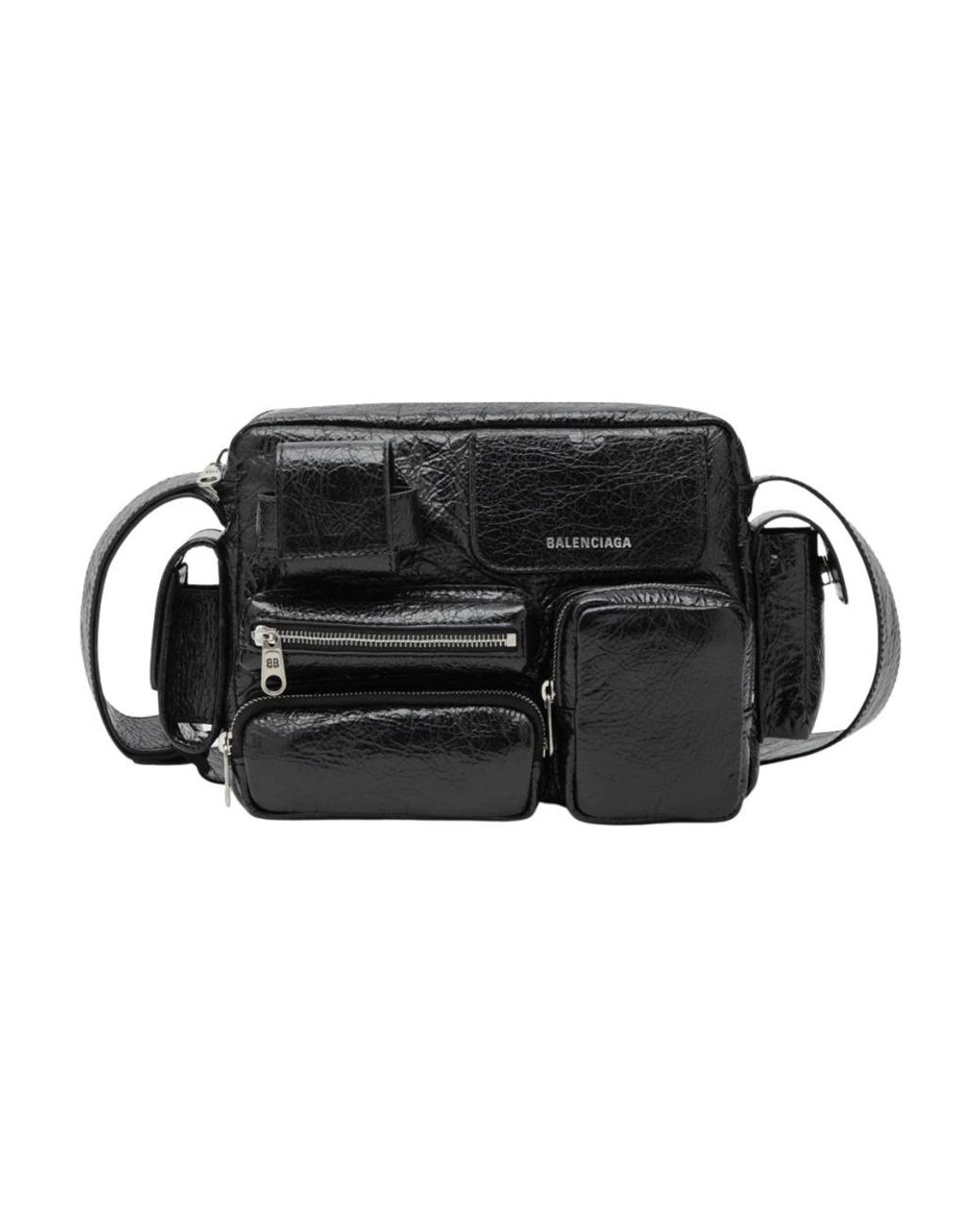 Balenciaga Black Cross Body Bags for men