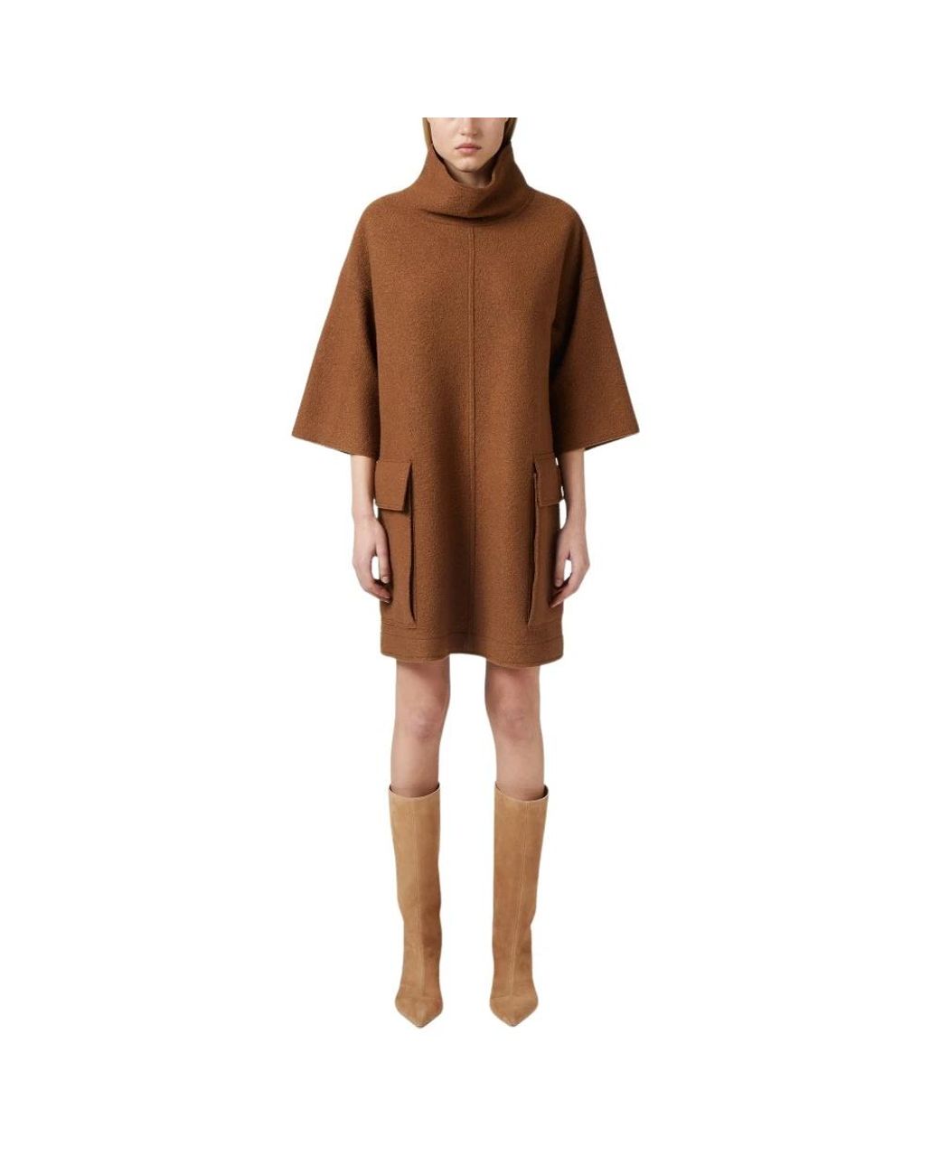 Iceberg Brown Short Dresses