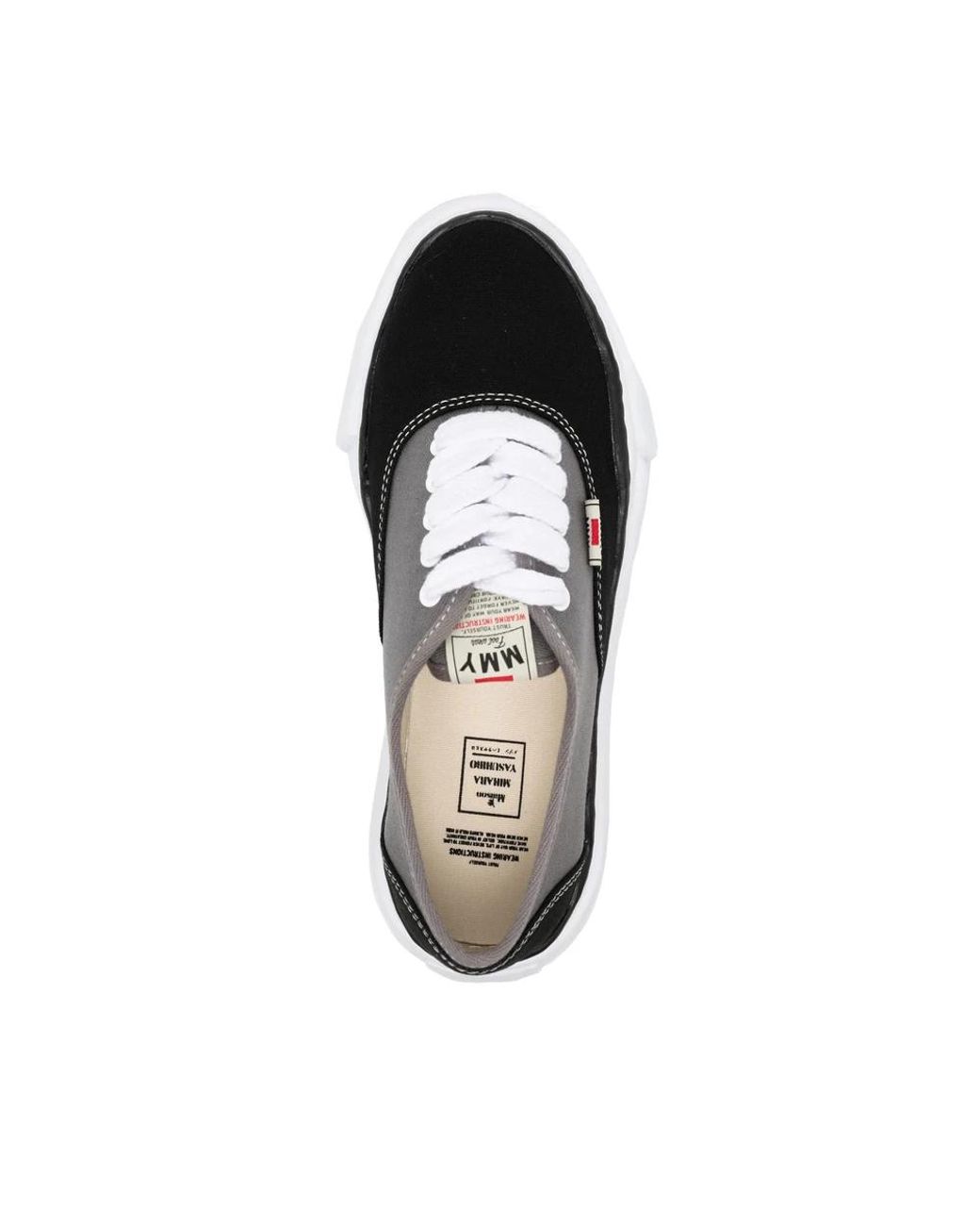 Maison Mihara Yasuhiro Black Sneakers for men