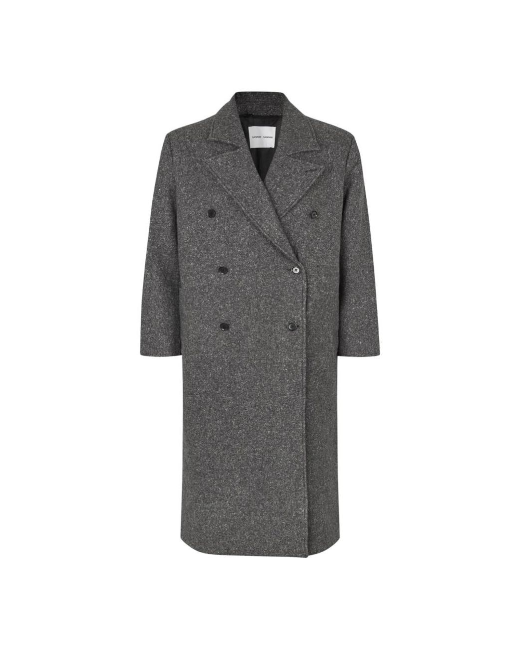 Samsøe & Samsøe Gray Double-Breasted Coats for men