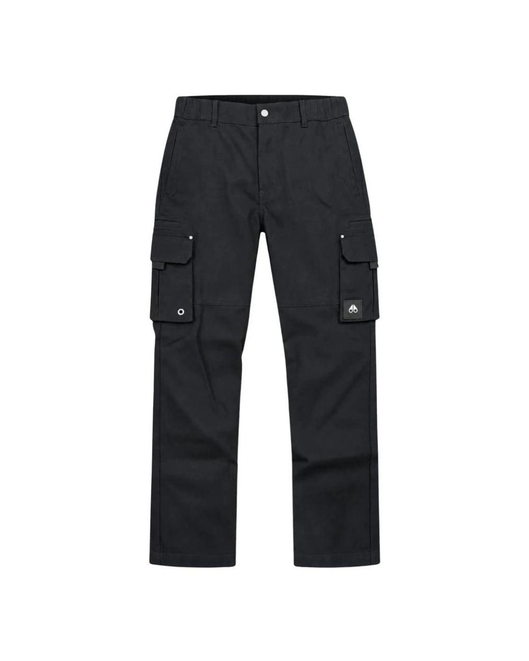 Moose Knuckles Blue Straight Trousers for men