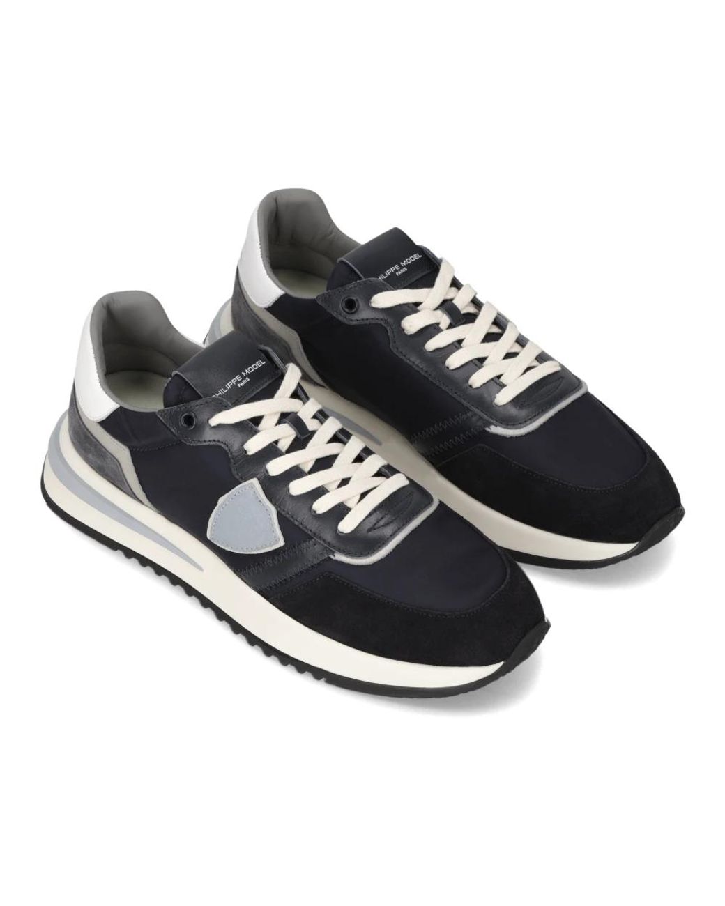 Philippe Model Blue Sneakers for men