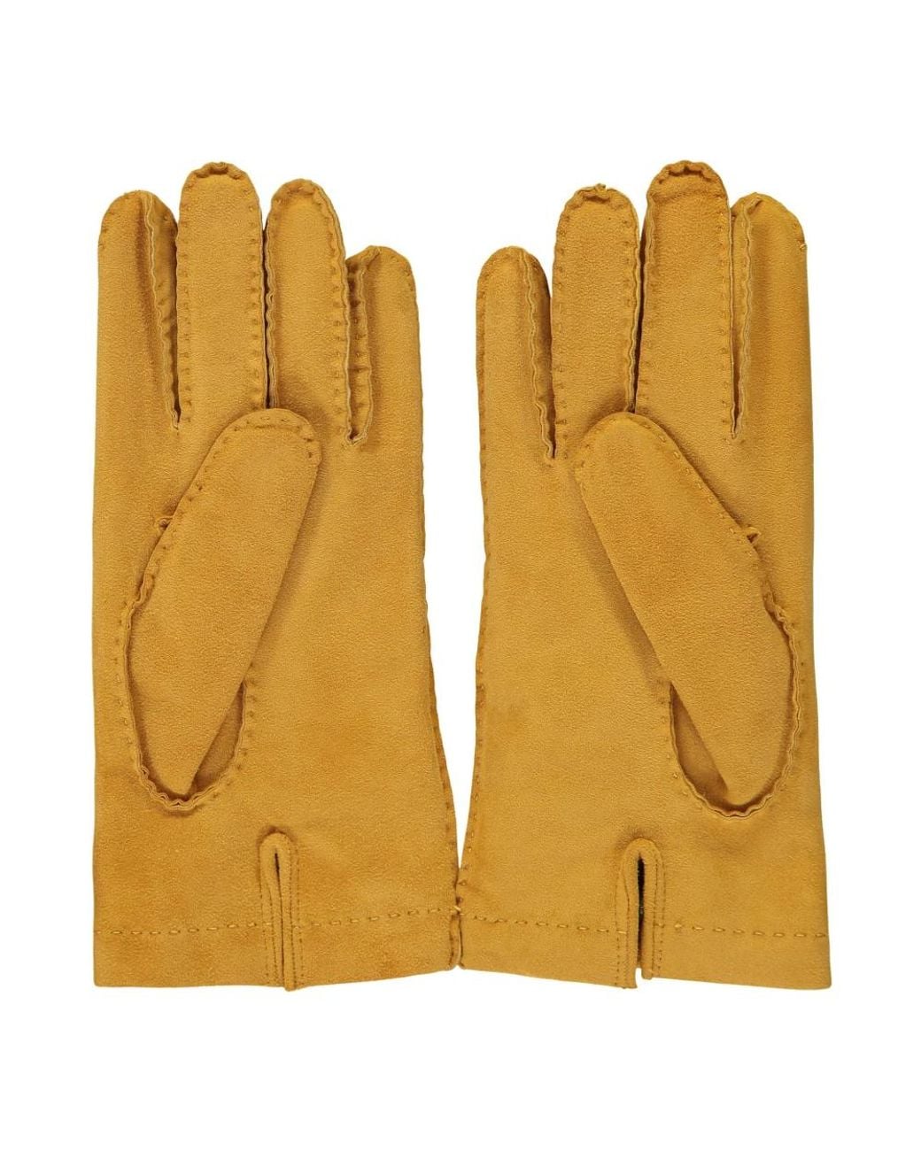 Moorer Yellow Gloves for men