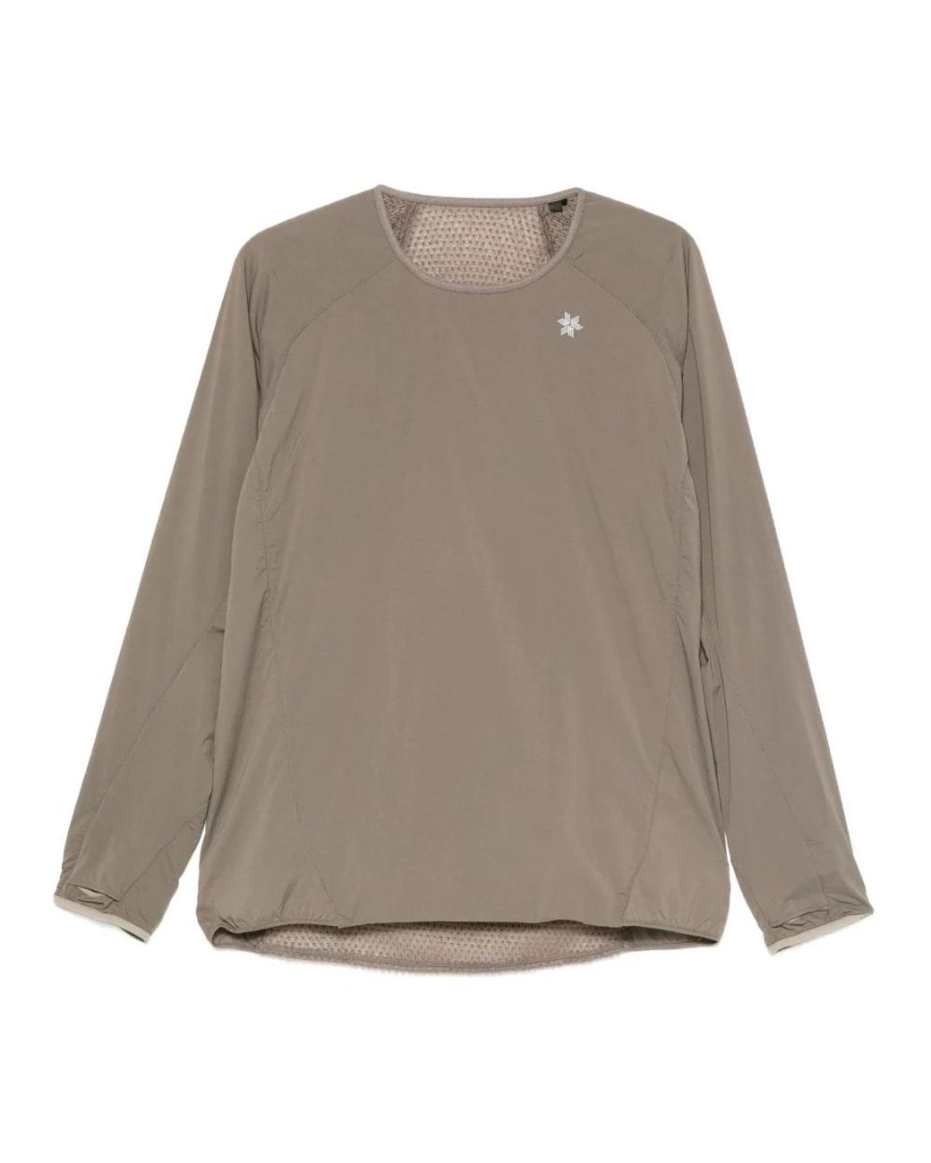 Goldwin Gray Long Sleeve T-Shirts for men