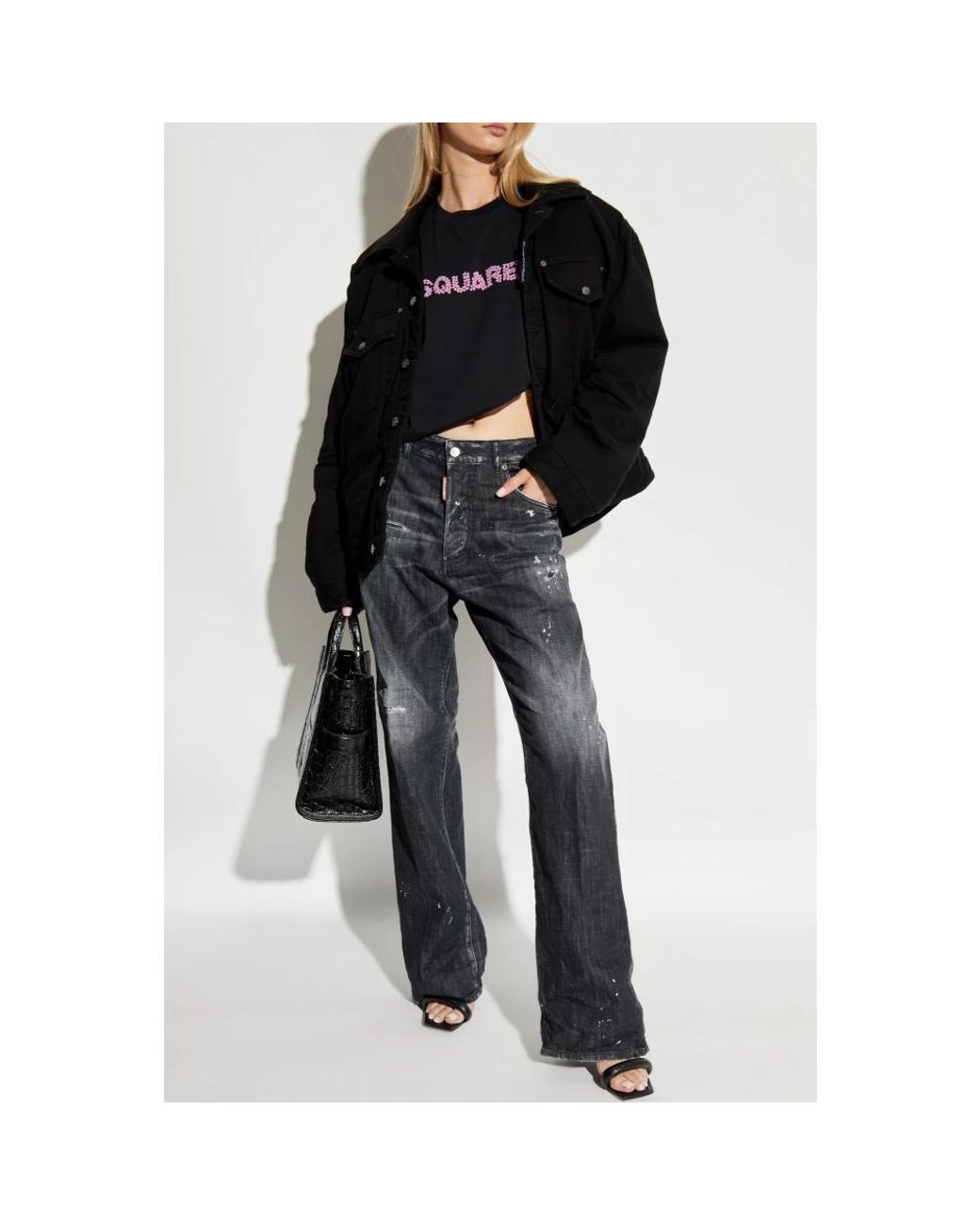 DSquared² Black Denim Jackets