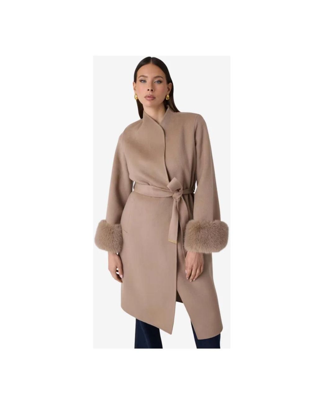 Marciano Brown Belted Coats